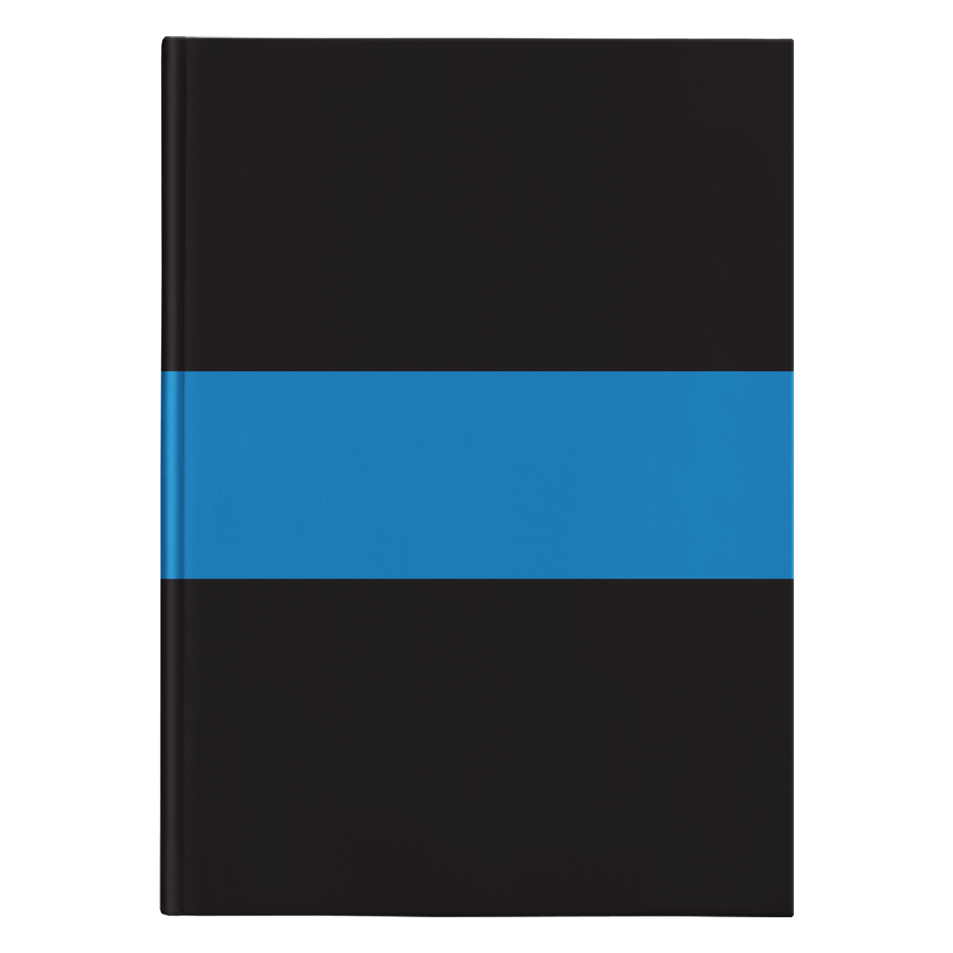 Thin Blue Line Journal Notebook - Hardcover