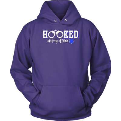 Hooked On my Officer shirts and hoodies