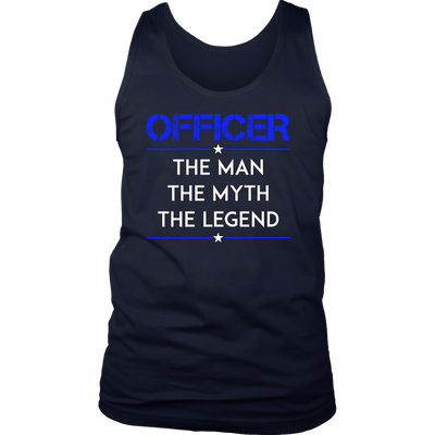 Officer, The Man, The Myth, The Legend Tank Top