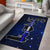 Love Thin Blue Line Area Rug