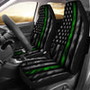 Thin Green Line Car Seats (Set of 2) Military solider