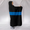 Thin Blue Line Hooded Blanket