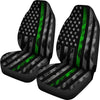 THIN GREEN LINE CAR SEAT COVERS (Set of 2)