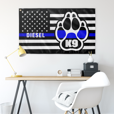 Diesel Wall Flag