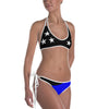 Thin Blue Line Stars & Stripe Bikini Swimwear (reversible)