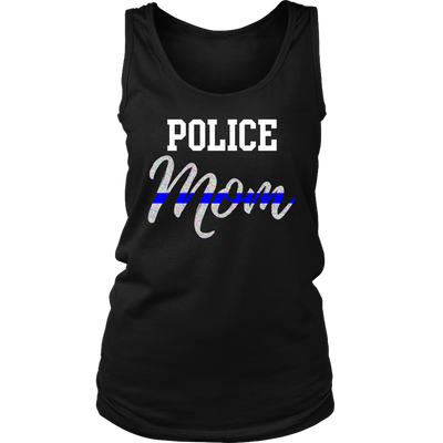 Women's Police Mom Tank Tops