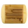 Corrections Officer Round Edge Chopping Board