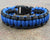 [FREE] Thin Blue Line Survival Paracord Bracelet