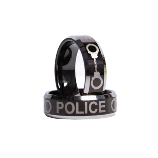 Thin Blue Line, Law Enforcement and Police Men's Rings β Thin Blue Line ...