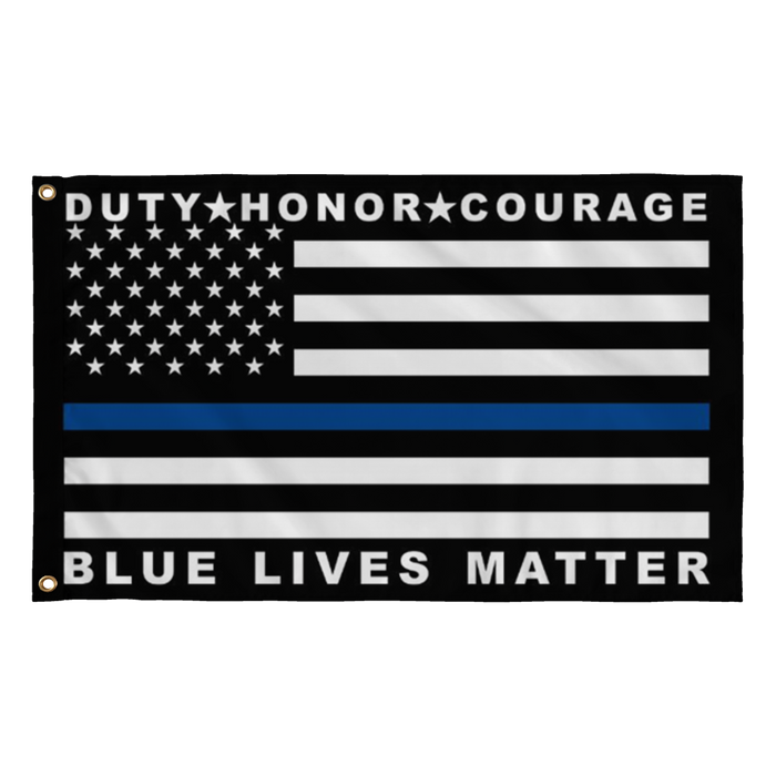 Thin Blue Line Flags for Law Enforcement and Police Officers. - Thin ...