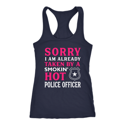Already Taken by a Hot Police Officer Tank Tops