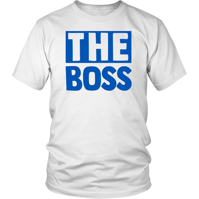 The Boss & Real Boss Couples Thin Blue Line Shirts