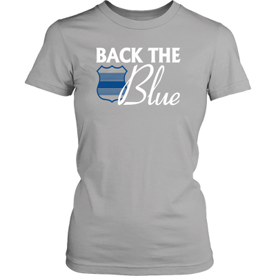 Back the blue top shirt