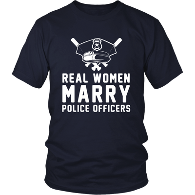 Real Women Marry Police Officers Shirt