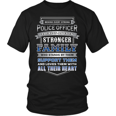 Family Support Their LEOs Shirt