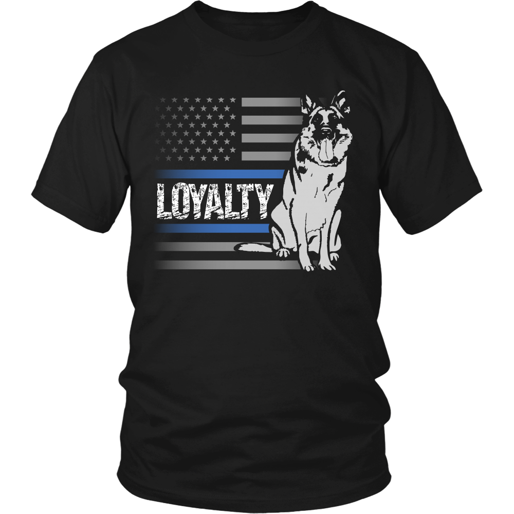 Thin blue 2024 line dog shirt