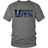 Love - Thin Blue Line Flag Shirt