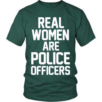 Real Women ARE Police Officers Shirt