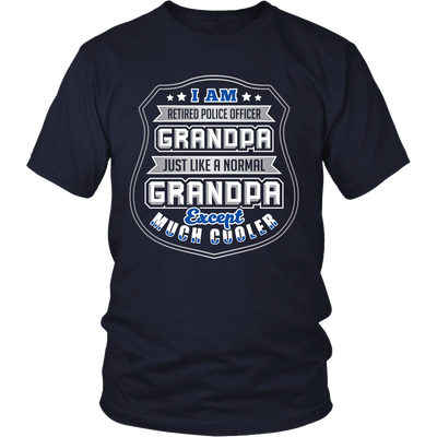 Retired Police Grandpa - Shirt