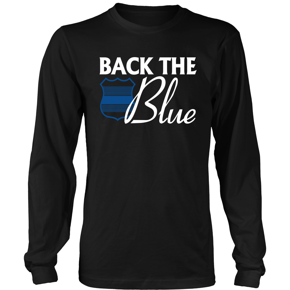 Back the Blue HTV Vinyl T-Shirt