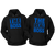 THE BOSS & REAL BOSS COUPLES THIN BLUE LINE HOODIES