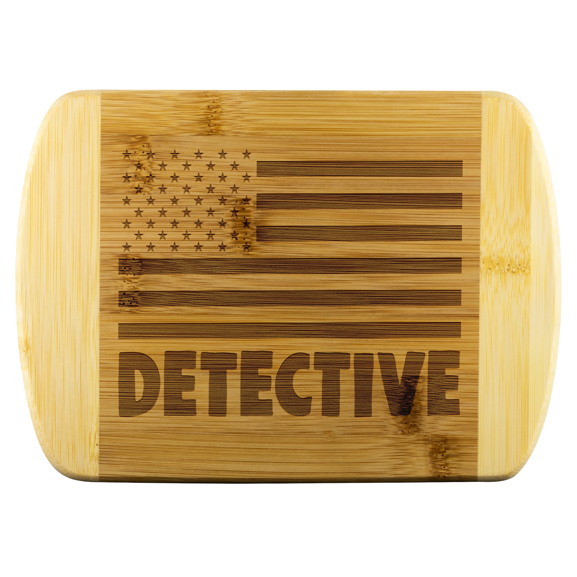 Detective Round Edge Chopping Board