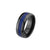 Blue Line Police / Leo Ring 8mm Round Edge Comfort Fit Ring