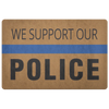 We Support Our Police Doormat