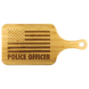 Police Officer Chopping Board With Handle
